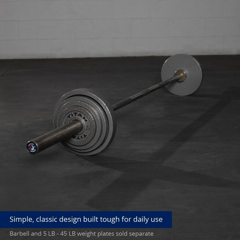Titan Fitness 2.5 LB Cast Iron Olympic Plates Sold In Pairs