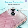 thumbnail image 3 of Dteck for iPhone 14 Plus Case, Not-Yellowing Full Cover with Built-in Screen Protector, Military Grade Drop Protection Shockproof Phone Case for iPhone 14 Plus, Gradient Pink, 3 of 8