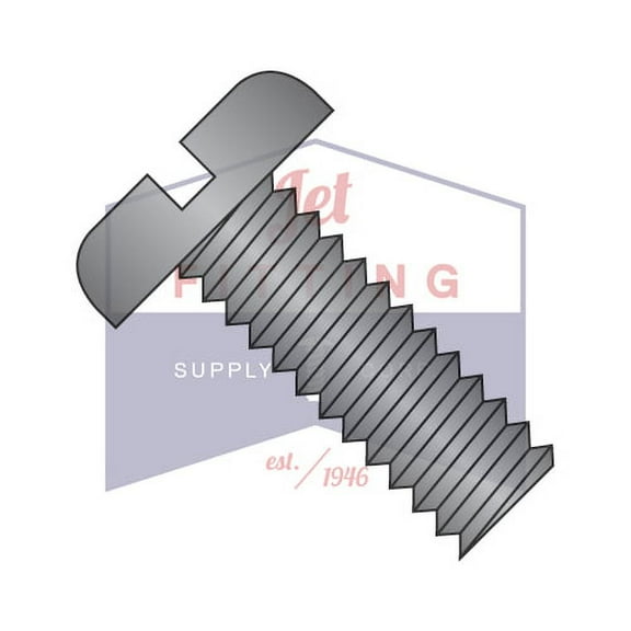 2-56 x 5/16" Machine Screws | Slotted | Pan Head | Steel | Black Oxide (Quantity: 10000)