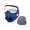 Blue, variant on Cycling Face Mask with Goggles & 3 Replaceable Filters – Blue Breathable Sports Dust Mask for Motorcycle, Running & Commuting – Reusable Anti-Pollution Safety Shield for Men & Women