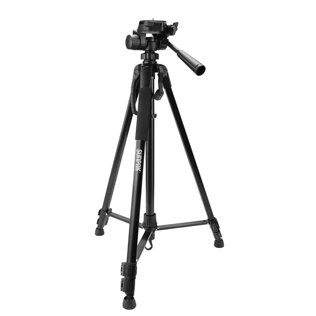 Sunpak 66” 3-Section Tripod with Panhead