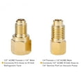 thumbnail image 4 of R12R22 to R134a Adapters R134A Brass Tank Adapter to R12 Fitting Adapter Remover, 4 of 7
