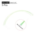 thumbnail image 2 of Unique Bargains Fiber Optic Rods Plastic 0.75mmx30cm for Front Sight Filament Fluorescence Green, 5pcs, 2 of 4
