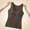 #278-Brown, variant on Roncen Women's Winter Fleece-Lined Seamless Camisole - Solid Color Thermal Undershirt with Built-in Padded Bra - Warm Lined Tank Top for Layering, Comfortable No-Slip Base Layer