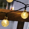 thumbnail image 3 of Cadena de luces solares Dinheiro con bolas de cristal para jardín, patio, fiesta familiar, boda, 3 of 5