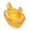 Amber, variant on Giaone Multipurpose Glass Hen on Nest Miniature Figurine with Lid Decorative Piece for Living Room Bedroom Accent Easter