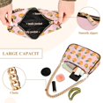 thumbnail image 2 of FORMRS Womens Shoulder Bag with Chain Strap Clutch Purse Cute Tote Handbag, Cute Oranges, 2 of 7