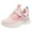 Pink, variant on adviicd Little Girl & Big Girl Trainer Sneakers (Pink,27)