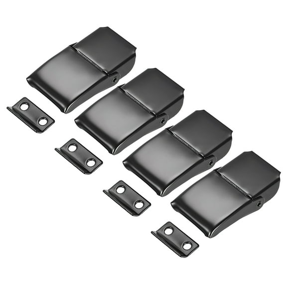 Unique Bargains 1.83" Iron Concealed Draw Toggle Latch Clamp for Case, Toolbox, Cleaner - 4Pcs