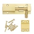 thumbnail image 4 of FUTUREORYY Golden Door Latch 1 Set for Anti Theft Security Door Buckle 6 Inch, 4 of 8