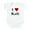 Cloud White, variant on CafePress - I Love Kali Infant Bodysuit - Baby Light Bodysuit, Size Newborn - 24 Months