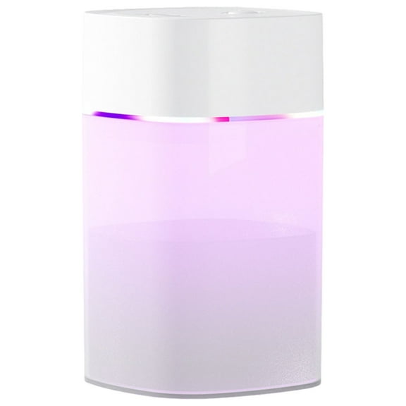 Dengmore Portable Mini Humidifier 400ml Humidifier USB Cool Mist Humidifier with LED Colorful Light for Car Office Home Travel, Quiet