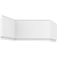 thumbnail image 5 of 7 1/8"H x 5/8"P x 96"L Shiplap/Nickel Gap Planking Moulding, PVC, 5 of 5