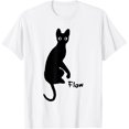 thumbnail image 1 of Black Cat Flow Camiseta, 1 of 2