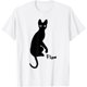 thumbnail image 1 of Black Cat Flow Camiseta, 1 of 2
