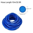 thumbnail image 2 of Uxcell 8mm OD 10 Meters 1/8BSPT Pneumatic PU Air Hose Pipe Kit with 12Pcs Quick Fittings, Blue, 2 of 6