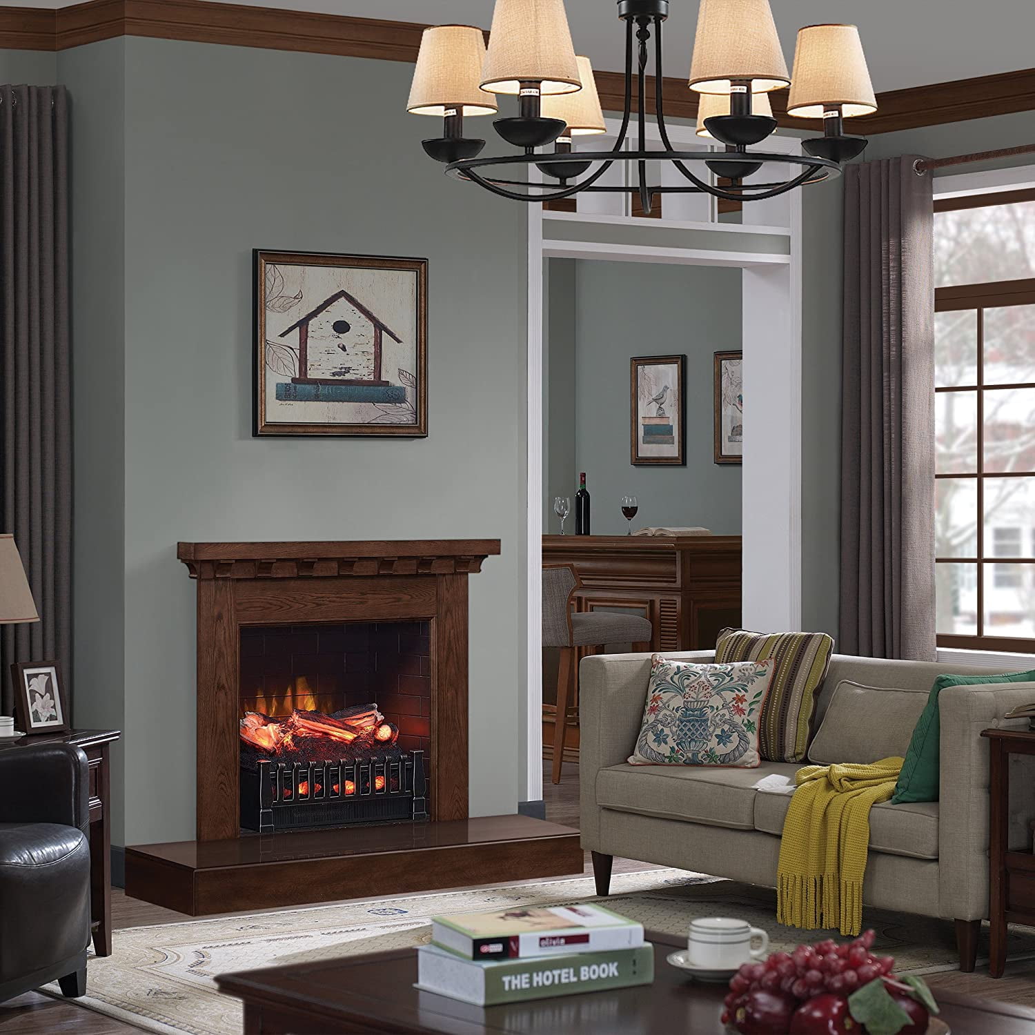 Duraflame Infrared Pine Log Insert Heater - Walmart.com