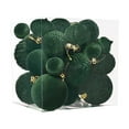 thumbnail image 1 of Bolas Navideñas de Flocado con Formas Especiales, 36 Adornos Pintados de Terciopelo Rojo | Decoraciones Navideñas de Tela Suave | Adornos para Árbol Multifuncionales, Guirnaldas y Centros de Mesa, 1 of 5