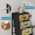 thumbnail image 5 of TYDIMOR Tall Dresser for Bedroom, 6 Drawer Chest of Drawers, Steel Frame, Ideal for Adults, 5 of 8