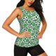 thumbnail image 2 of Balery Leopard print St. Patrick's Day Camiseta sin mangas estampada ligera para mujer, tops de entrenamiento sin mangas, camisetas de yoga transpirables de secado rápido.-Large, 2 of 7