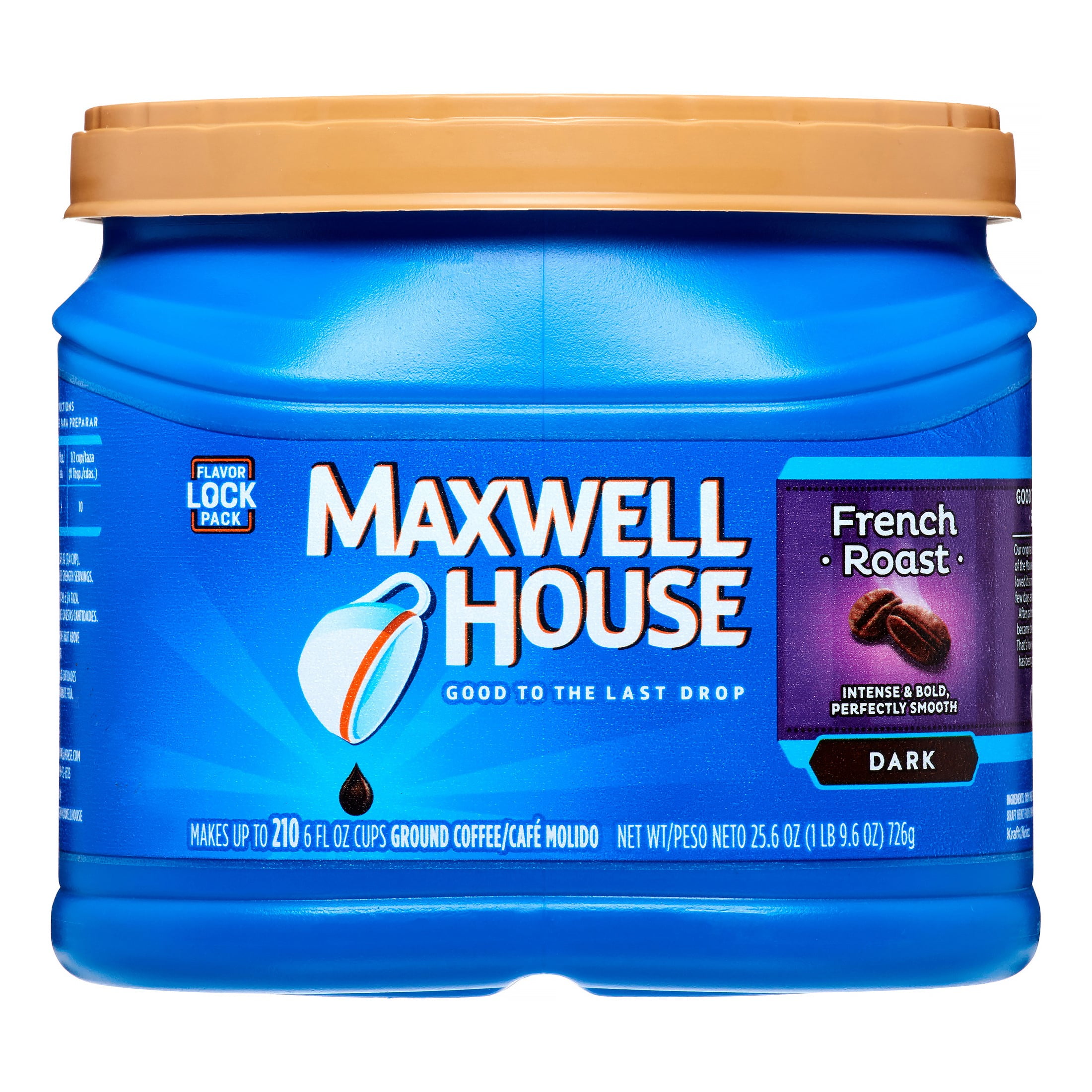 Maxwell House Dark Roast Ground Coffee, French Roast, 29.3 Oz, 1 Ct