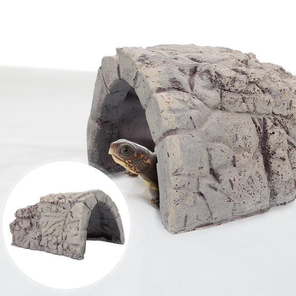 ifundom Reptile Hide Cave reptile hiding cave Safe Hiding Place 1Pack