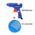 thumbnail image 2 of 20W Glue Gun Mini Hot Melt Glue Gun Electric Heat Temperature Gun Repair Tool Set With Transparent Glue Stick 7x100mm Power Tool ,Fast Preheating, 2 of 5