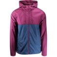 thumbnail image 1 of ShirtBANC Men's Windbreaker Jacket Hooded Lightweight Water Resistant Raincoat, 1 of 5