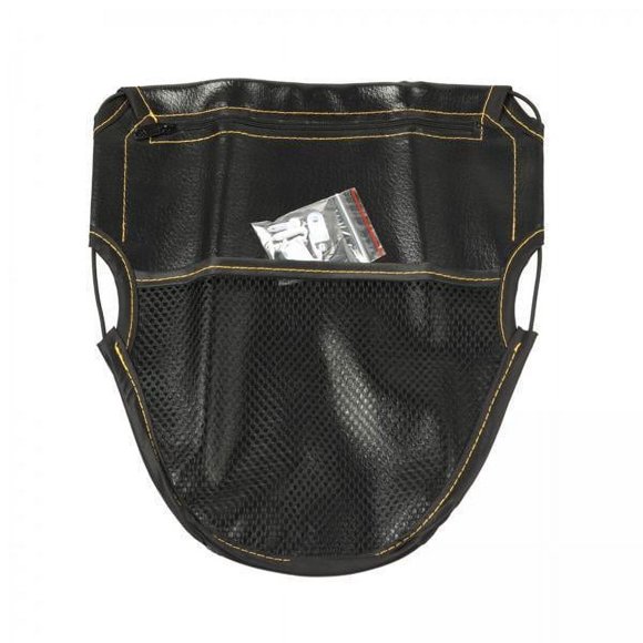 3xLeather Motocicleta Debajo Del Asiento Cojín Bolsa De Almacenamiento Bolsa Premium