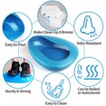 thumbnail image 4 of Juego de orinal de plástico desmontable: bolsa desechable, almohadilla absorbente para personas mayores, 4 of 6