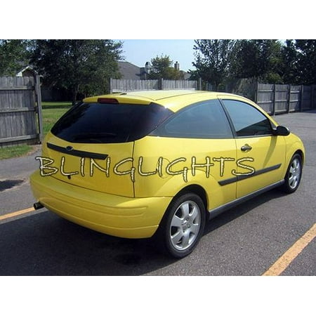 2000 2007 Ford Focus Hatch Tinted Smoked Tail Lamps Lights Overlays 2000 2007 Ford Focus Hatch Tinted Smoked Tail Lamps Lights Overlays Film Protection