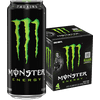 Monster Energy, Original, Energy Drink, 4 Pack - 16 Fl Oz