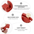 thumbnail image 3 of Circuit Breaker Safety Buckle Made of PA Nylon for Secure Lockout Red 1 Pack, 3 of 8