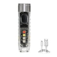 thumbnail image 1 of Keychain LED Flashlight Mini Pocket Torch for Outdoor EDC Emergency (White), 1 of 10