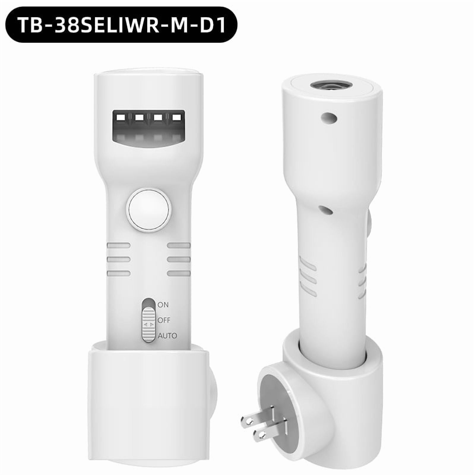 2-in-1 Motion Sensor Night Light & Detachable Flashlight, Rechargeable Wall-Mounted LED Light with 120° Wide-Angle Sensor for Hallway, Bedroom, and Stairs