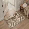 thumbnail image 6 of KUETH 8x10 Zebra Area Rugs Machine Washable Rugs for Living Room, Non Slip Flat Pile Rug with Rubber Backing, Modern Rug for Entryway Bedroom Dining Room Home Office, 6 of 6
