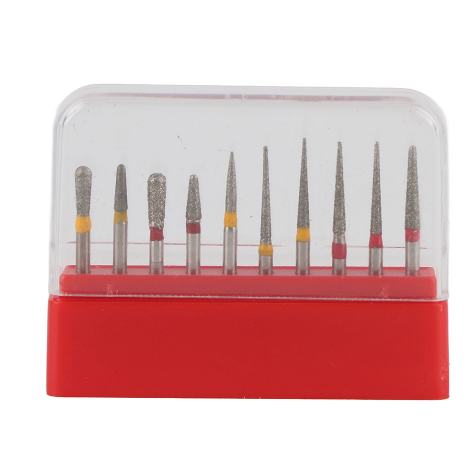 Kit De Fraises Dentaires Diamant AZDENT - Forme Balon Grain Fin FG - Réf. 368-023F - Neuf Pour Laboratoire