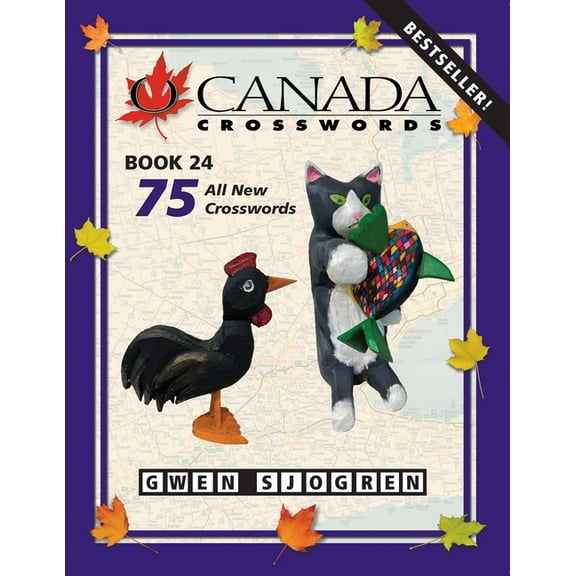 O Canada Crosswords: O Canada Crosswords Book 24 (Paperback)