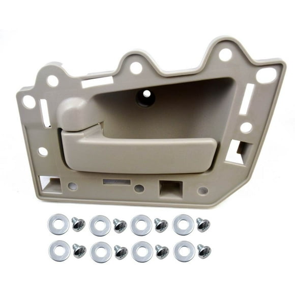 PT Auto Warehouse CH-2815E-FL - Inside Interior Inner Door Handle, Beige/Tan - Driver Side