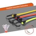 thumbnail image 1 of Meileang 1.2/0.6M Camping Rope Thickened Great Durability with Hooks High Toughness Wear-resistant Tie Luggage Firm Outdoor Extended Clothesline Outdoor Accessories, 1 of 7