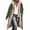 04#Army Green, variant on Dwralegc Womens Winter Coats Fashion Sherpa Lined Parka Jacket Reversible Padded Down Overcoats Shearling Down Jackets Puffer Outerwear with Hood Thick Coat Army Green L