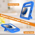 thumbnail image 2 of Dteck for Samsung Galaxy Tab A9 Case 2023 SM-X110/X115 Kids Case,Shockproof EVA Case Kids Friendly Handle Kickstand Lightweight Cover for Galaxy Tab A9 8.7 Inch,Blue, 2 of 5