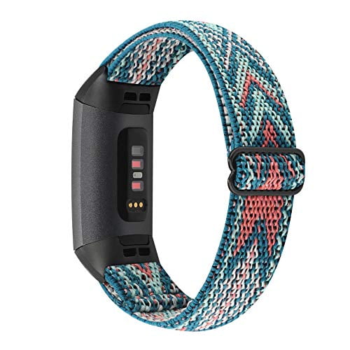 Strap Nylon Fiber Band Replacement Wristband Breathable For Fitbit Charge 3 