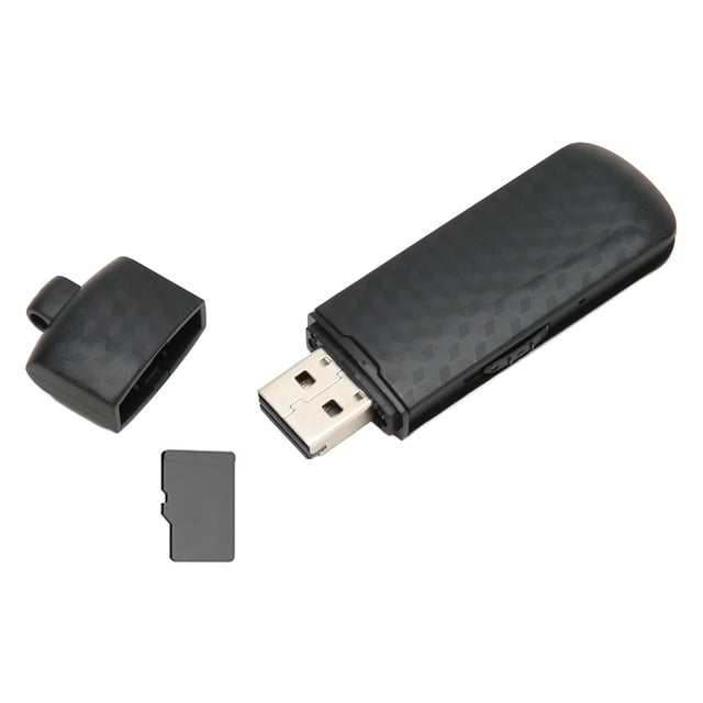 Grabadora de voz USB, Grabadora USB Mini grabadora de ruido HD Grabadora de voz en disco U Claridad notable