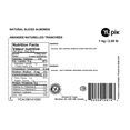thumbnail image 3 of Yupik Amandes Tranchées Naturelles, 1Kg, 3 of 3