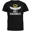 Cinco de Mayo - Holy Guacamole! Black Adult T-Shirt - Medium