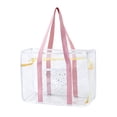 thumbnail image 3 of Clear Tote Bag Gym Bag Female PVC Beach Tote for Swimming Working Sports Game, 3 of 5