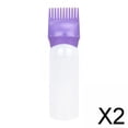 thumbnail image 1 of Profesional para Teñir el Cabello con Peine de Precisión y Escala de Color , 2 piezas, 1 of 10
