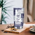 thumbnail image 5 of 90th Birthday Gifts for Women Men Vintage 1933 Tumblers 90 Year Old Birthday Supplies Vintage 1933 Back in 1933 Old Time Information Stainless Steel Vacuum Insulated Tumblers 20 oz, 5 of 6