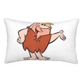 thumbnail image 1 of Fundas de almohada de Los Picapiedra, fundas de almohada mullidas súper suaves y acogedoras con cremallera, 20 x 30 pulgadas, dormitorio, sofá, sillón, funda de almohada para todas las estaciones, 1 of 8